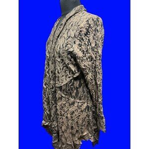 nwt lace cardiugan brown xlarge by radzoli